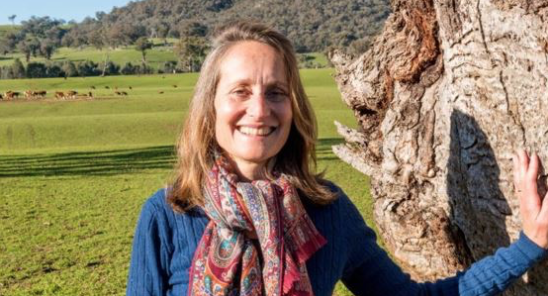 Clare Cannon on her Property at Woomargama, Holbrook (c) Scott Hartvigsen (Border Mail)