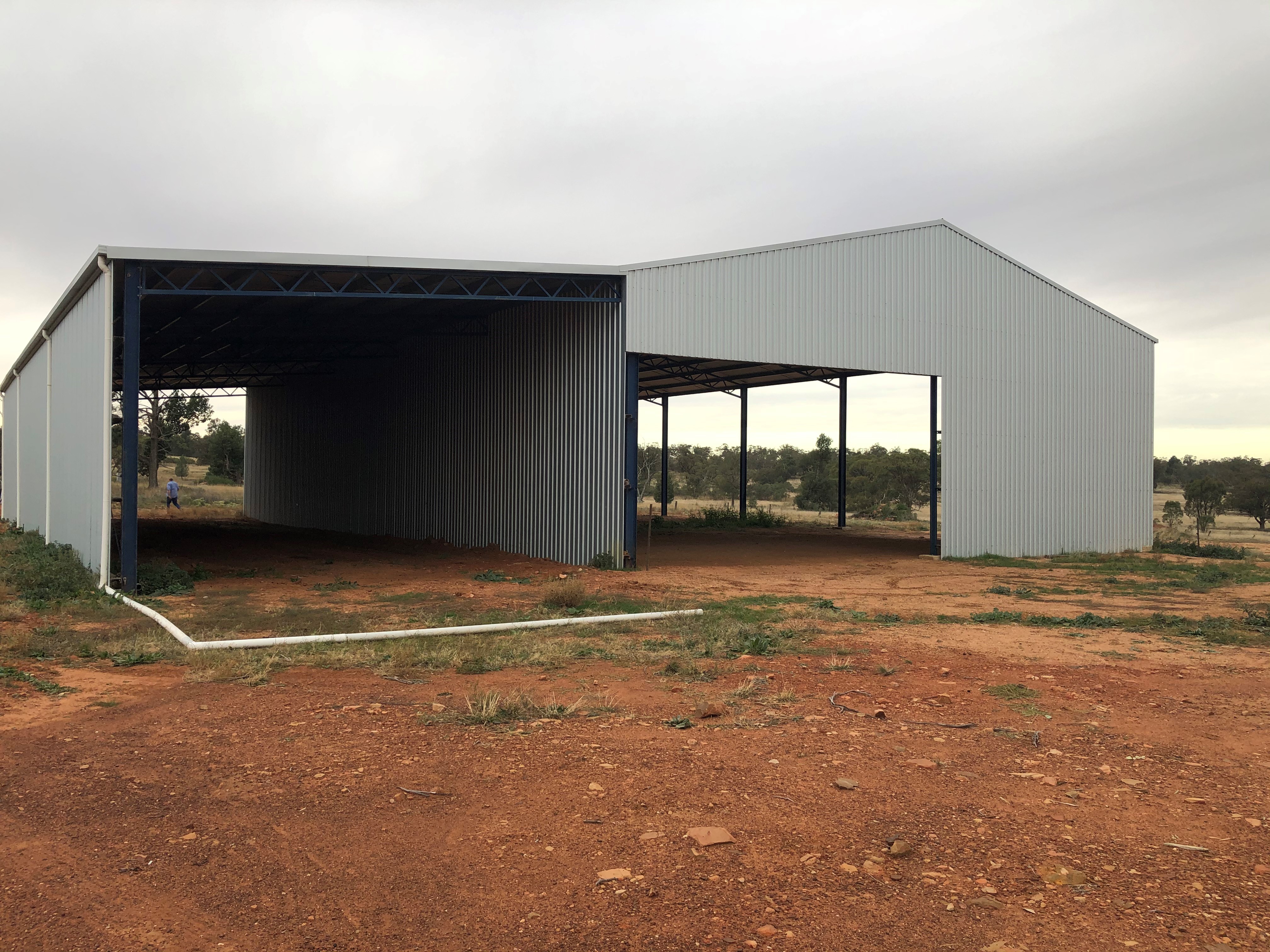 Machinery shed