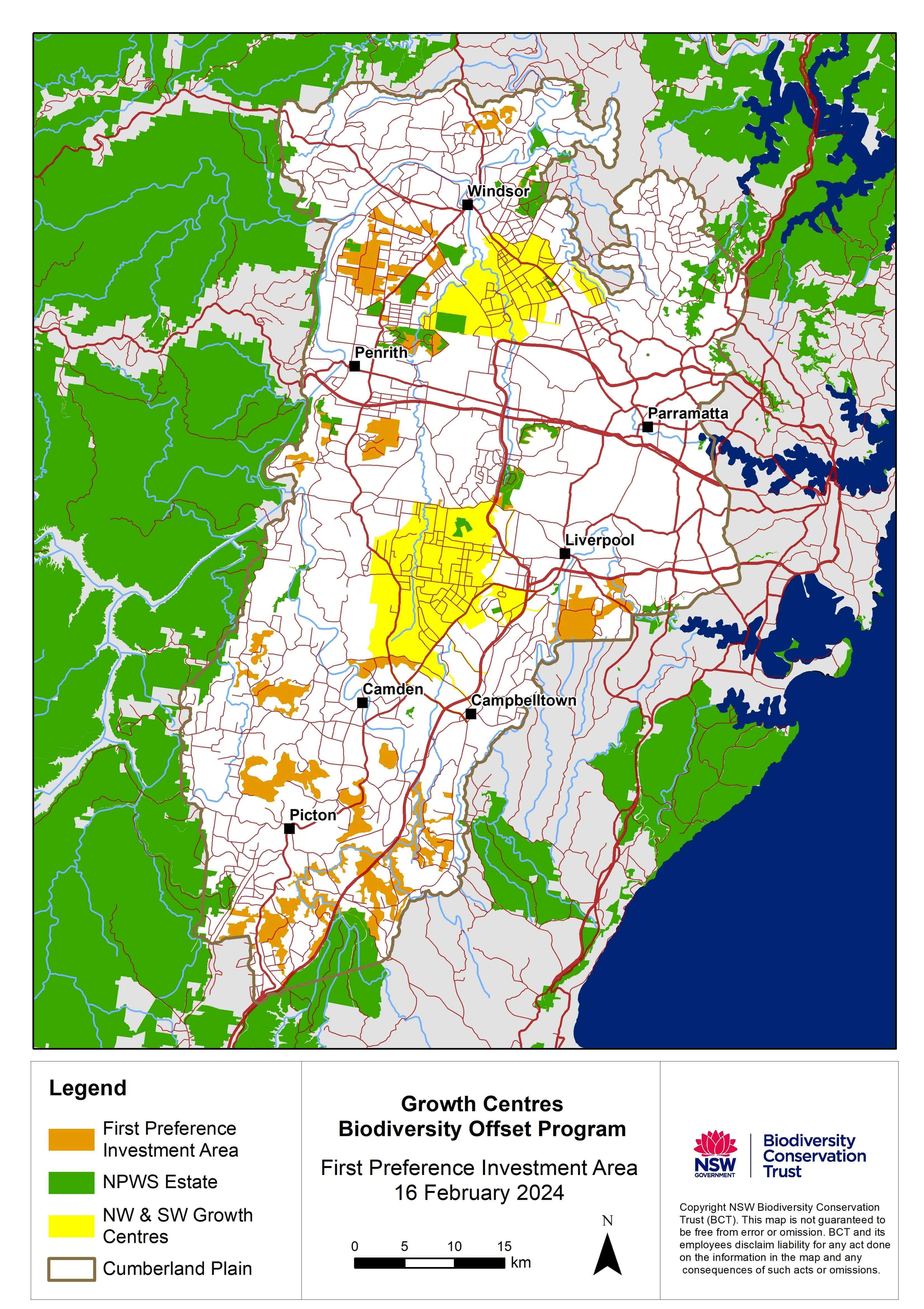 Growth Centres BOP map Feb 2024