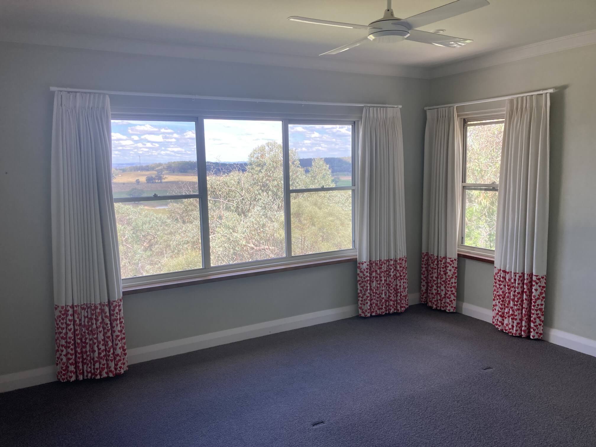 Bedroom with view