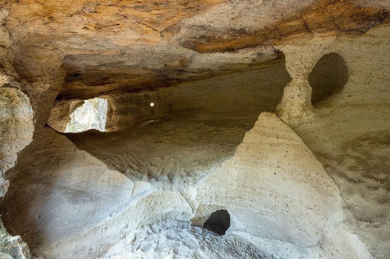Sandstone cave