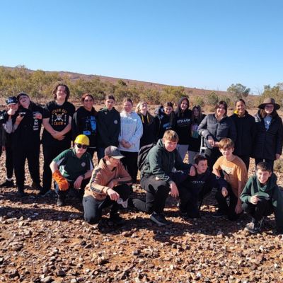 Broken Hill and Willyama High School students attended a NSW Biodiversity Conservation Trust Conservation Champions field day at Fowlers Gap Research Station recently.