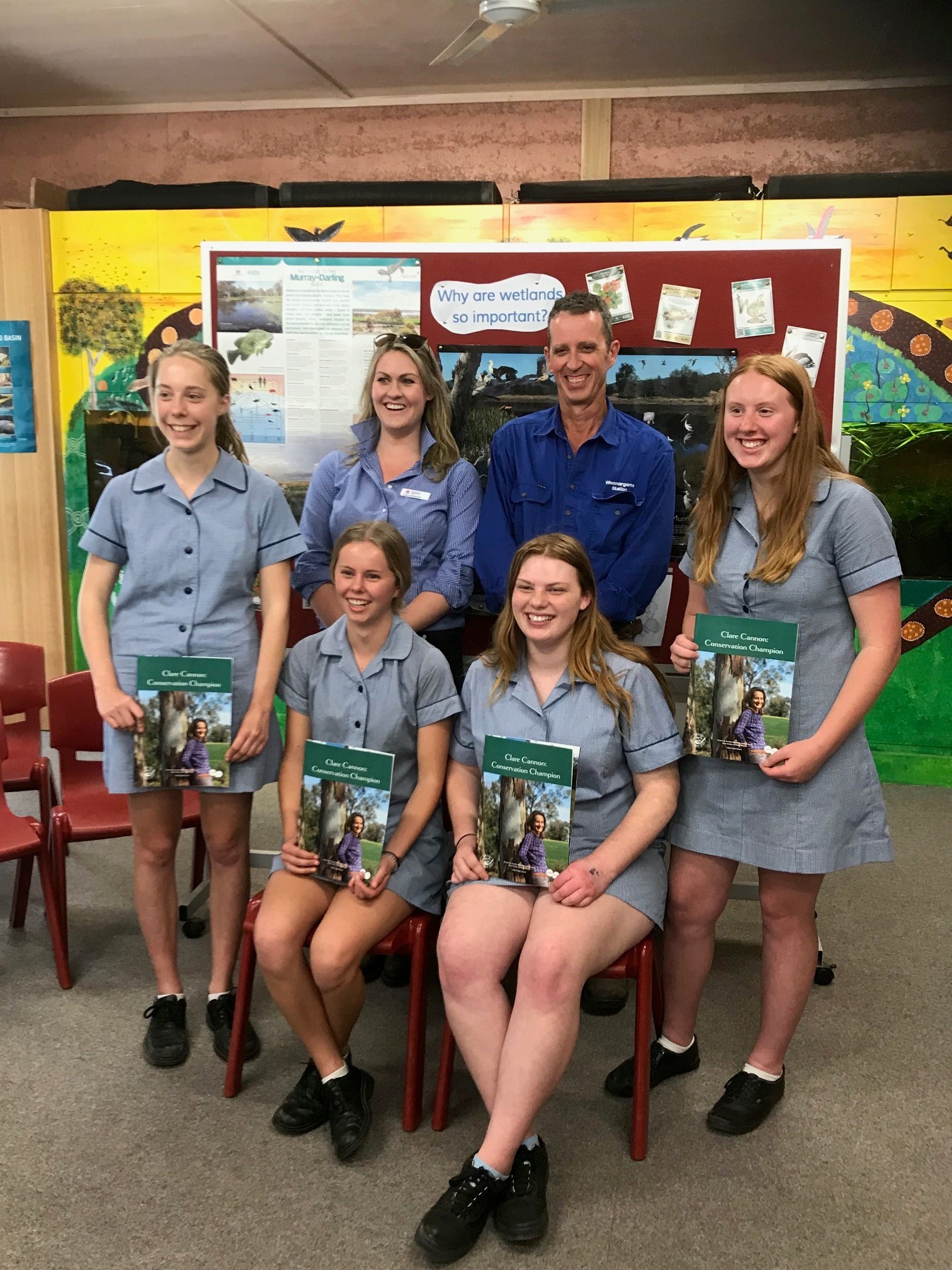 Book launch at Albury High School