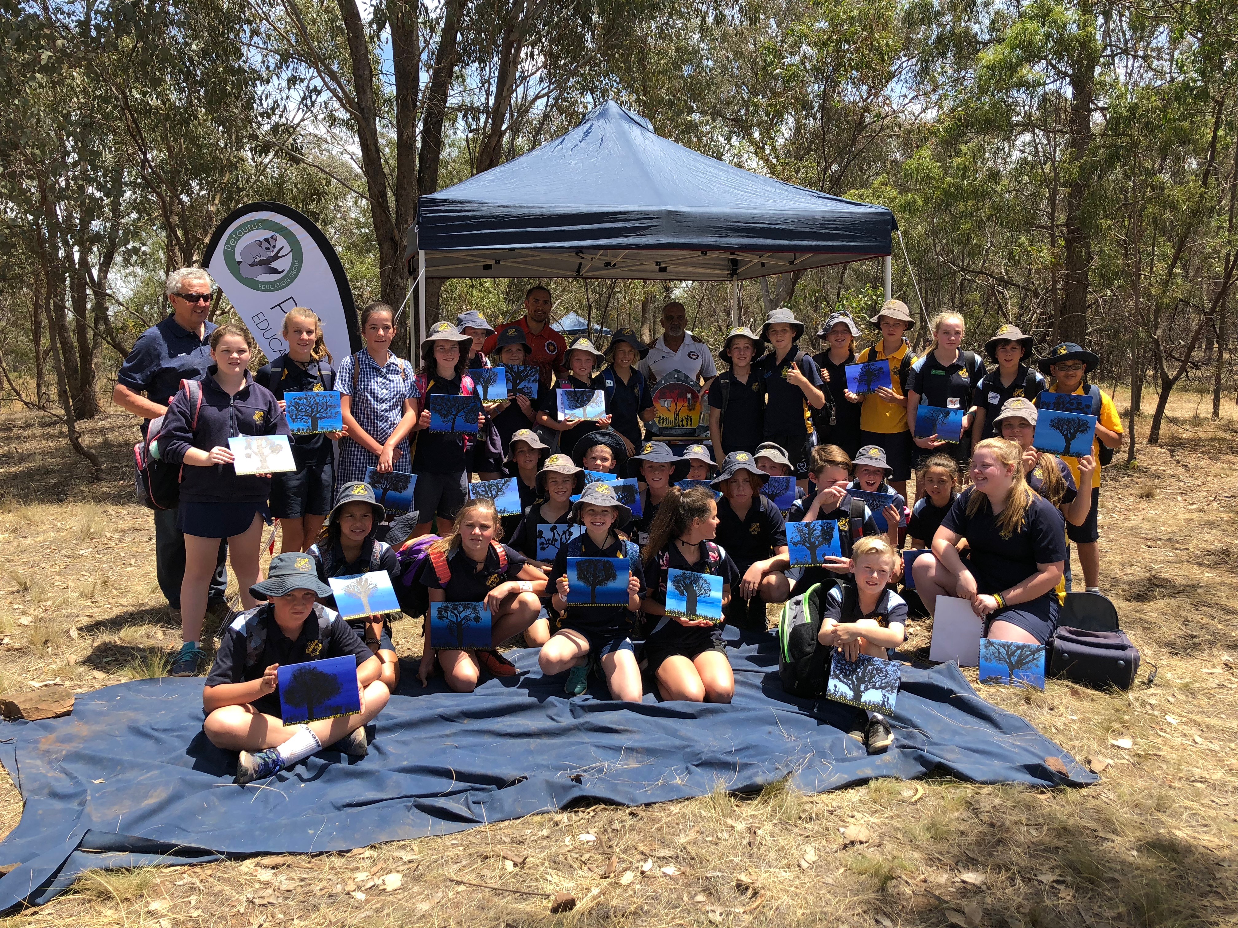 Holbrook School students at Woomargama Station