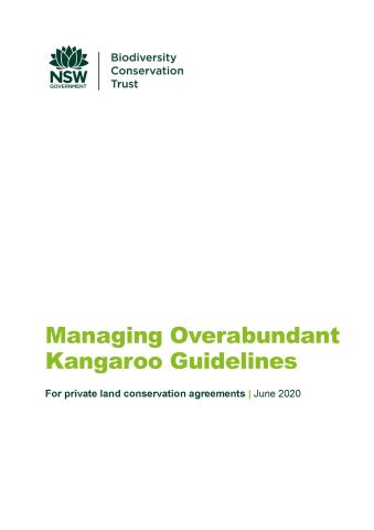 Kangaroo guidelines
