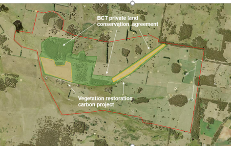 Figure 3. Co-funded combined BCT program and carbon project