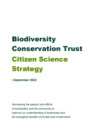 BCT Citizen Science Strategy