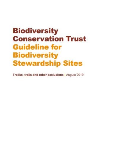 Guidelines for Biodiversity Stewardship sites