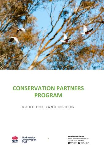 CPP landholder guide cover Unfunded agreement landholder guide cover