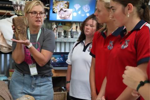 Conservation Champions Newcastle High School Bow Wow Gorge copy embed A group of high school students learn about conservation.