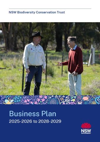 Front cover of the Business plan 2026 to 2029