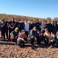 Broken Hill and Willyama High School students attended a NSW Biodiversity Conservation Trust Conservation Champions field day at Fowlers Gap Research Station recently. 